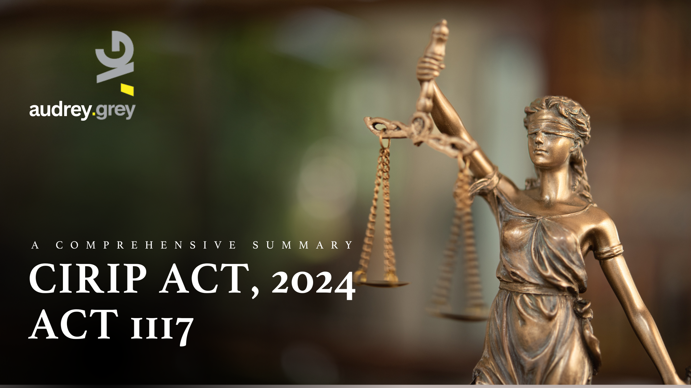 Summary of the CIRIP Act, 2024 (Act 1117) 1